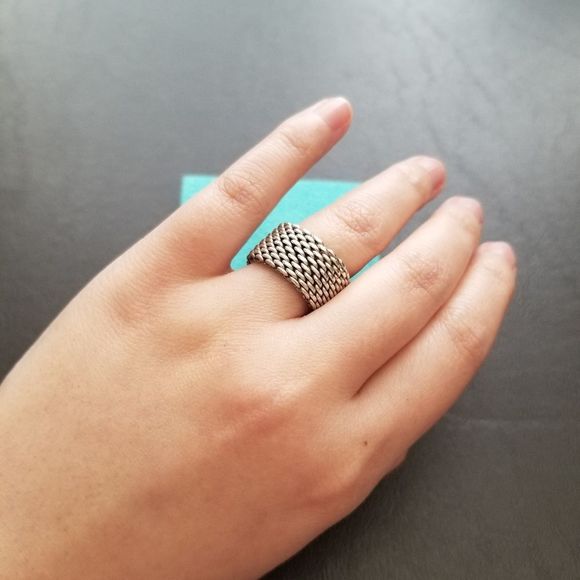 Tiffany & Co. mesh Ring - Picture 4 of 6